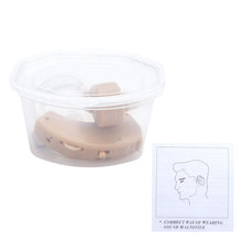 Load image into Gallery viewer, Portable Hearing Aid Mini Ear Sound Amplifier Adjustable Ear Hearing Amplifier Aid Kit Tone Hearing Aids for the Deaf/Elderly
